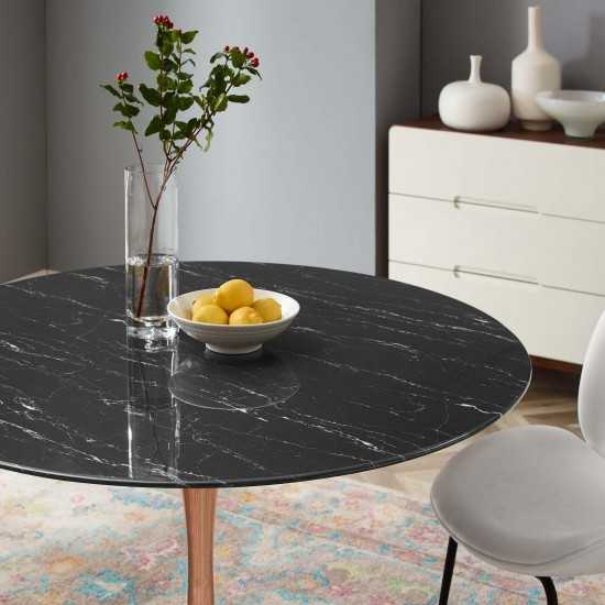 Lippa 47" Artificial Marble Dining Table