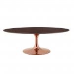 Lippa 48" Oval Wood Coffee Table