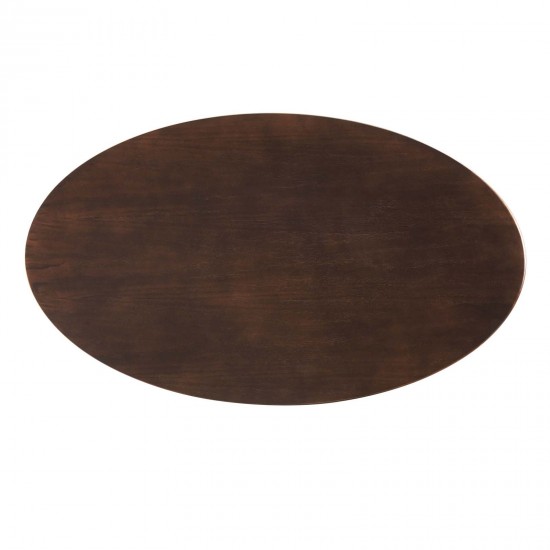 Lippa 48" Oval Wood Coffee Table