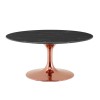 Lippa 36" Artificial Marble Coffee Table