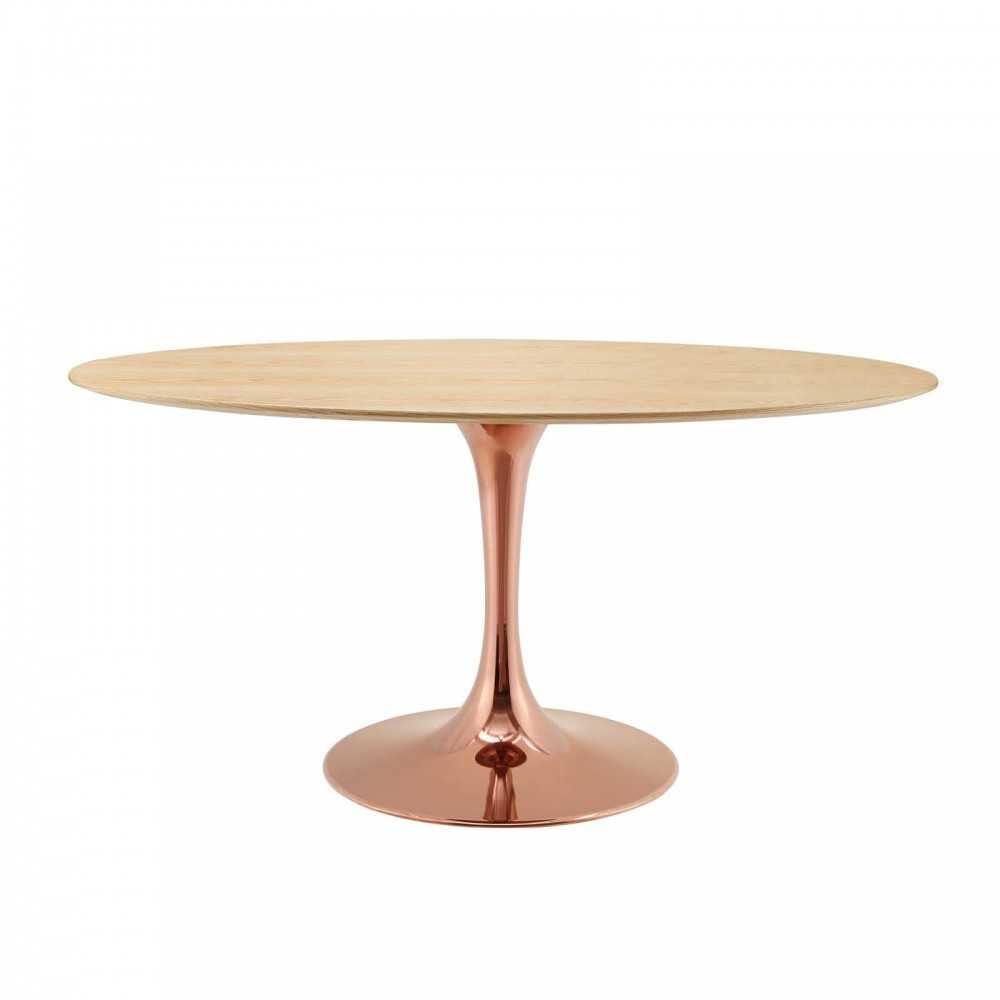 Lippa 60" Oval Wood Dining Table Lippa 60" Oval Wood Dining Table
