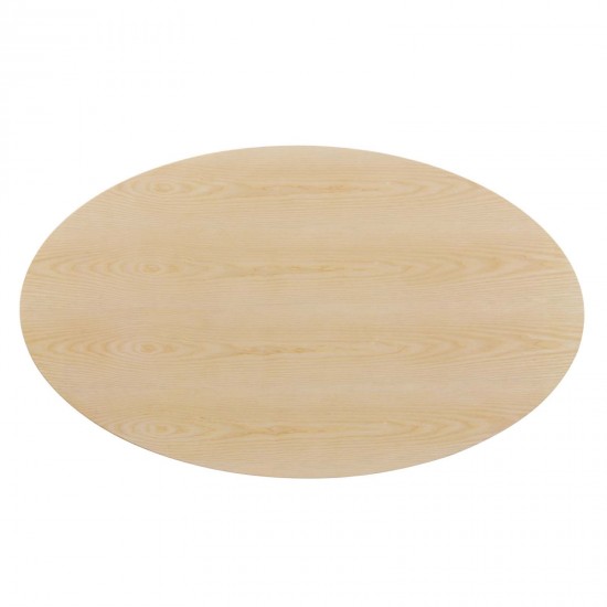 Lippa 60" Oval Wood Dining Table