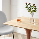 Lippa 28" Square Wood Bar Table