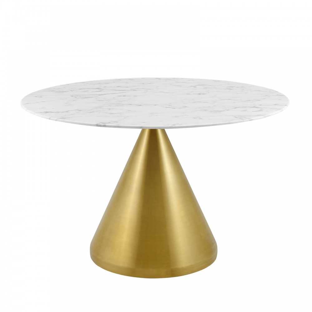 Tupelo 47" Artificial Marble Dining Table Tupelo 47" Artificial Marble Dining Table