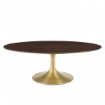 Lippa 48" Oval Wood Coffee Table