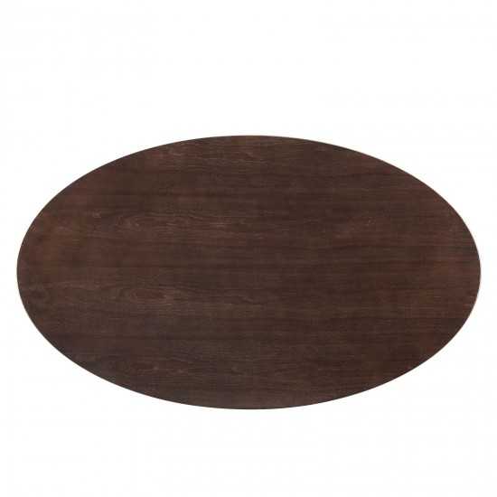 Lippa 60" Oval Wood Dining Table