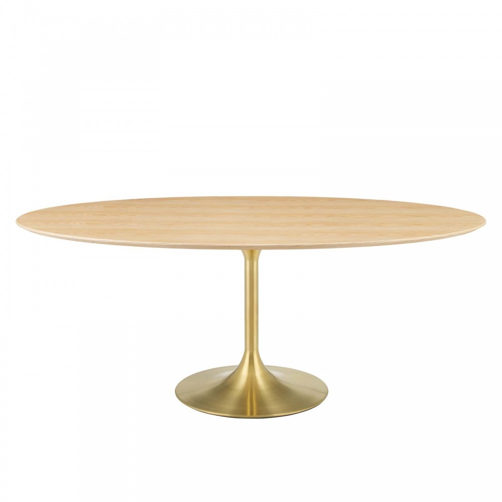 Lippa 78" Oval Wood Dining Table Lippa 78" Oval Wood Dining Table