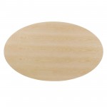 Lippa 78" Oval Wood Dining Table
