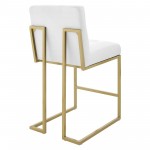 Privy Counter Stool Upholstered Fabric Set of 2