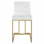 Privy Counter Stool Upholstered Fabric Set of 2