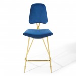 Ponder Bar Stool Performance Velvet Set of 2