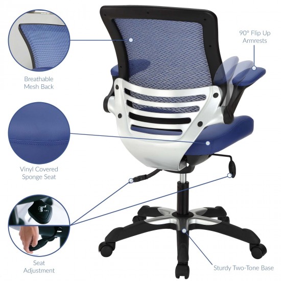 Edge Vinyl Office Chair