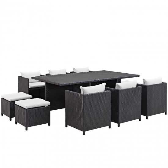 Reversal 11 Piece Outdoor Patio Dining Set