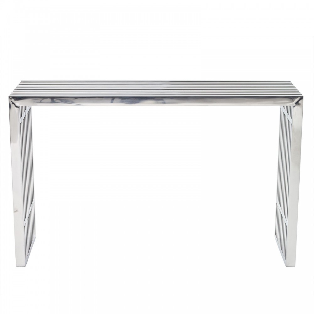 Gridiron Console Table