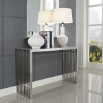 Gridiron Console Table