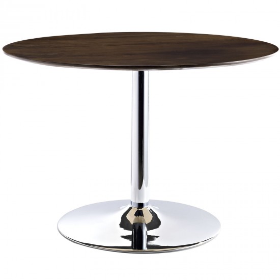 Rostrum Round Wood Top Dining Table