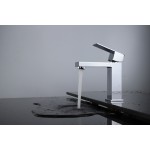 Monte Stainless Steel Single Hole Bathroom Faucet - Chrome