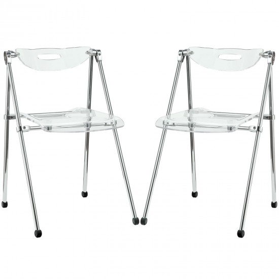 Telescope Dining Chairs Set of 2