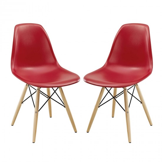 Pyramid Dining Side Chairs Set of 2