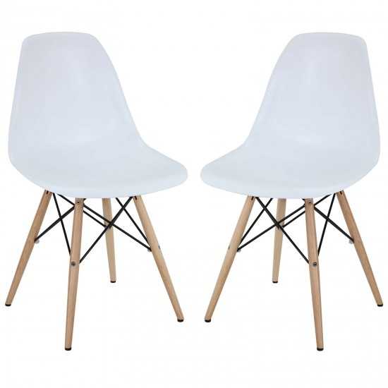 Pyramid Dining Side Chairs Set of 2