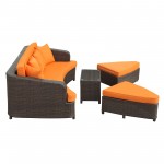 Monterey 4 Piece Outdoor Patio Sofa Set