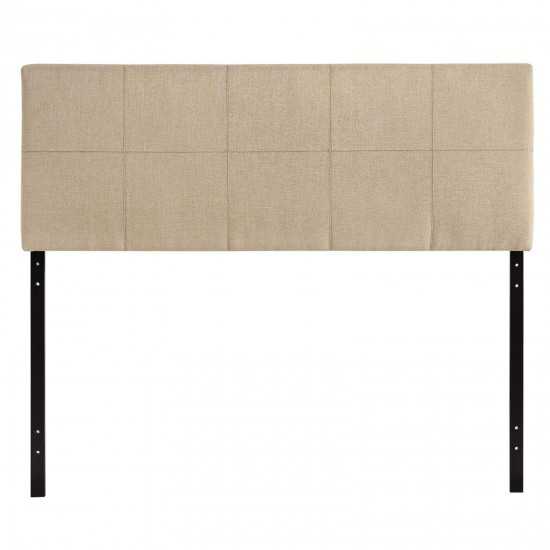 Oliver Queen Upholstered Fabric Headboard