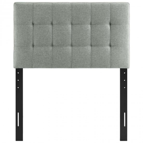 Lily Twin Upholstered Fabric Headboard
