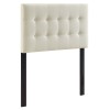 Emily Twin Upholstered Fabric Headboard