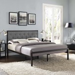 Mia Queen Fabric Bed