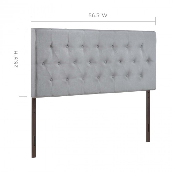 Clique Full Upholstered Fabric Headboard