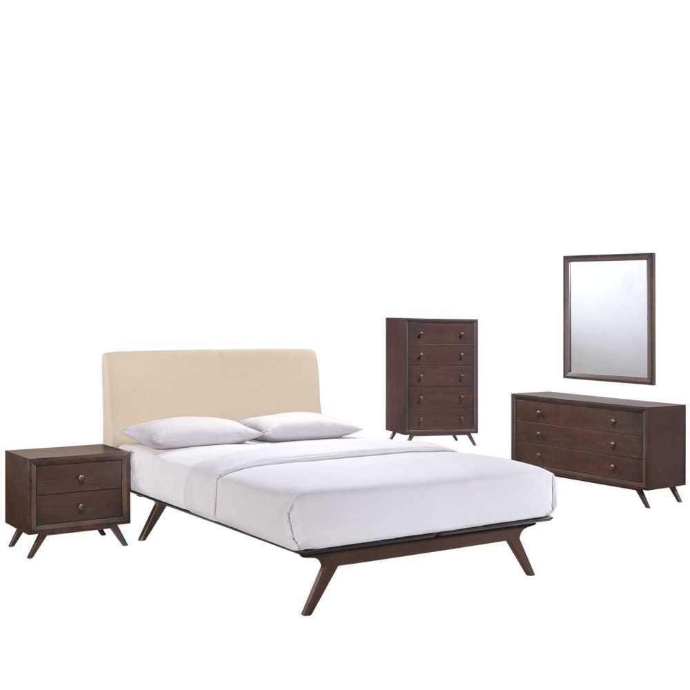 Tracy 5 Piece Queen Bedroom Set