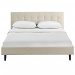 Linnea Queen Fabric Bed