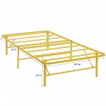 Horizon Twin Stainless Steel Bed Frame