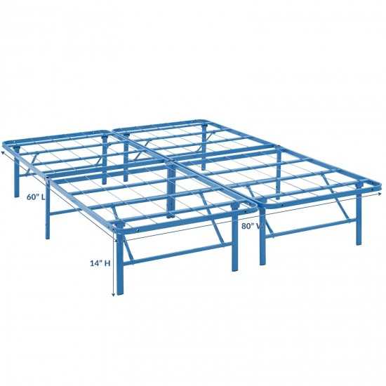 Horizon Queen Stainless Steel Bed Frame