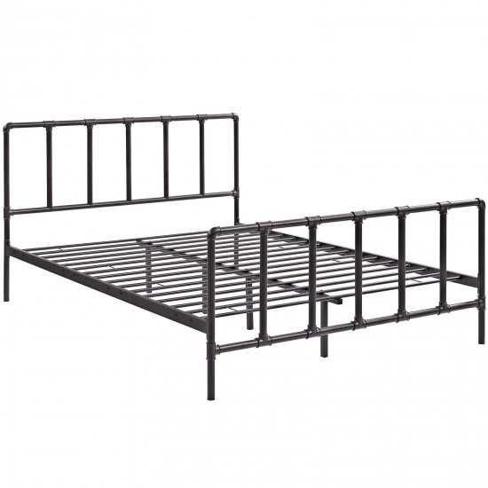 Dower Queen Stainless Steel Bed