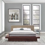 Freja Queen Fabric Platform Bed