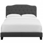 Amelia Twin Upholstered Fabric Bed