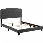 Amelia King Upholstered Fabric Bed
