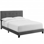 Amira Twin Performance Velvet Bed