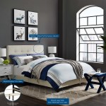 Amira Twin Performance Velvet Bed