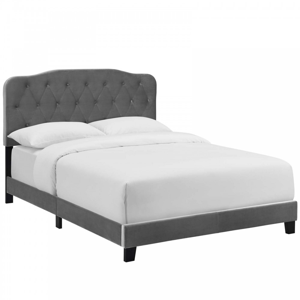 Amelia Twin Performance Velvet Bed