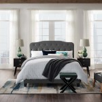 Amelia Twin Performance Velvet Bed