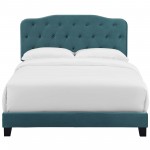 Amelia Twin Performance Velvet Bed