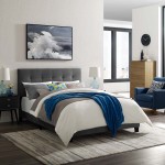 Amira Queen Performance Velvet Bed