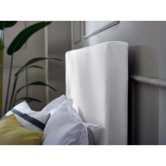 Taylor Twin Upholstered Linen Fabric Headboard