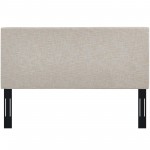 Taylor King and California King Upholstered Linen Fabric Headboard