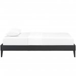 Tessie Twin Vinyl Bed Frame with Squared Tapered Legs