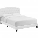 Amelia Twin Faux Leather Bed