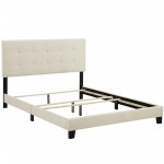 Amira Twin Upholstered Fabric Bed