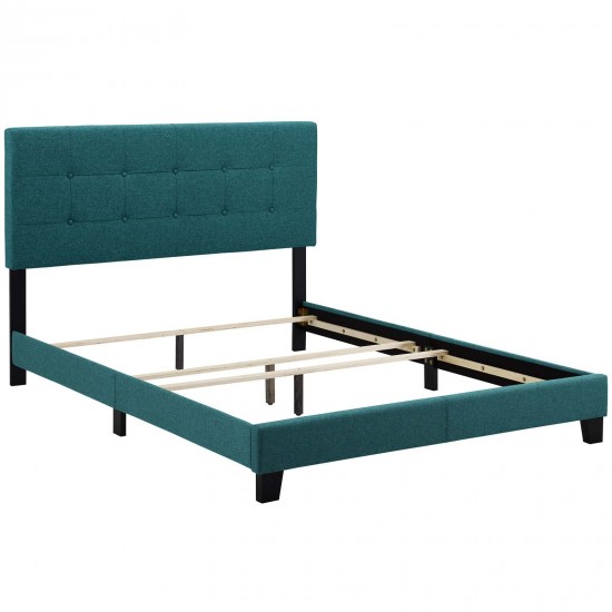 Amira Full Upholstered Fabric Bed